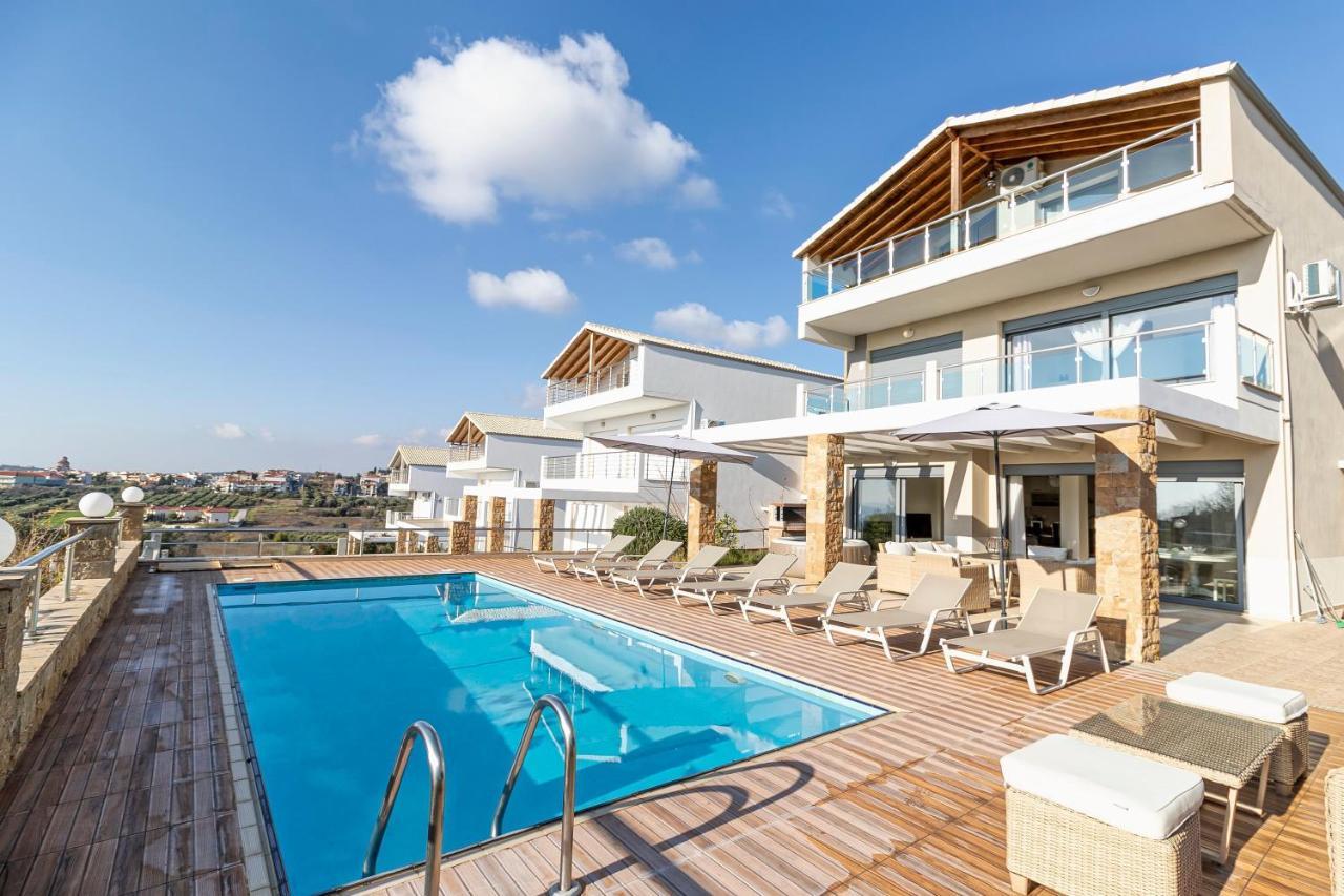 Nefeli & Dina Villas By Diomedes Group Nea Moudania Eksteriør billede